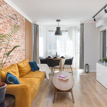 Stylowy Apartament Z Pieknym Widokiem Na Miasto Варшава Экстерьер фото